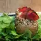 Stokbrood met gerookte varkensfilet