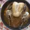 Traditionele gevulde kalkoen uit de oven