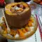Gevulde pompoen met fruit