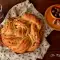 Hartige brioche krans