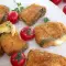 Ovengebakken courgette met mozarella