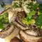 Kip met Broccoli en Kastanjechampignons