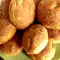 Snelle pita-bolletjes met boter en witte kaas