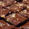 Brownies met walnoten, vanille en cacaopoeder