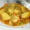 Stoofpotje van Erwten en Aardappelen
