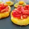 Aardappel bruschetta