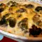 Kalkoen met broccoli en roomsaus uit de oven