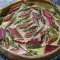 Quiche met asperges en rabarber
