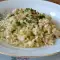 Risotto met kip en doperwtjes