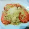 Risotto met verse knoflook en garnalen
