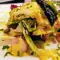 Warme salade met calamares en witlof