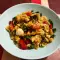 Pastasalade met pesto
