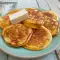 Mini pannenkoeken van maïsbloem
