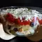 Boerensalade met aardappelen