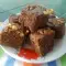 Bloemloze chocoladecake