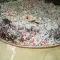 Roomcake met suiker hagelslag