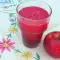 Vitaminerijke smoothie met appel en rode biet