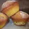 Sappige muffins met perzik