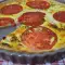 Hartige quiche met tomaat en kaas
