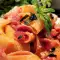 Pasta amatriciana met spek