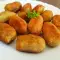 Knapperige kroketten met spinazie en cottage cheese