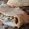 Veganistische Stromboli pizza