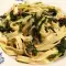 Tagliatelle met Champignons en Spinazie