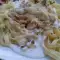 Tagliatelle met kip en roomsaus