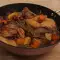 Rundvlees met kweepeer uit de oven