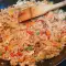 Teppanyaki gebakken rijst