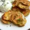 Courgettes met paneermeel uit de oven