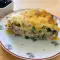 Snelle ovenschotel met courgette en ham