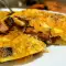 Tortilla van smakelijke melkzwam