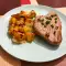 Tonijnfilet met citroen en aardappelen