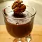 Vegan chocoladepudding met walnotenmelk