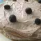 Vegan cake met bosbessen en kokos