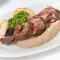 Hertenbiefstuk met kastanjepuree
