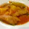 Vegan stoofpot met artisjokken en aardappelen