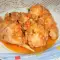 Konijnen stoofpotje met groenten in tomatensaus