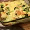 Groenten met keto topping uit de oven