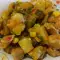 Vegetarische Soja Bites met Aardappelen en Groenten