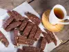 Driedubbele chocolade biscotti