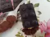 Zelfgemaakte donkere chocolade