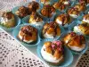 Eclairs met dubbele roomvulling