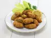 Slakkenkroketten met paddenstoelen