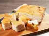 Italiaanse focaccia van kikkererwtenmeel