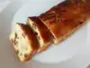 Cake met cottage cheese, rozijnen en sinaasappelschil