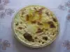 Creme caramel met couscous