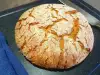 Krokant en zelfgemaakt maisbrood