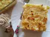 Zoete ovengebakken macaroni en eieren